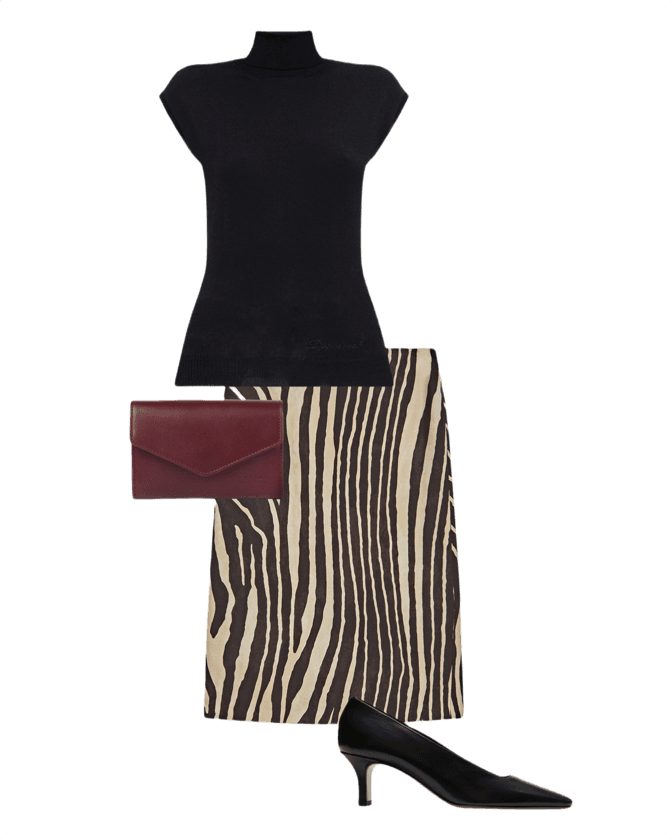 Black + Zebra + Ruby
