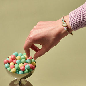 Sacred Alignment - Mink, Pastel & Gold Bracelet